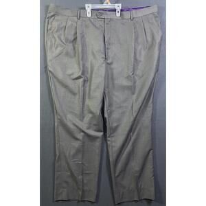 NWT Vinci Couture Pants Mens 52x34 50x30 Actual Gray Slacks Trousers Lined New